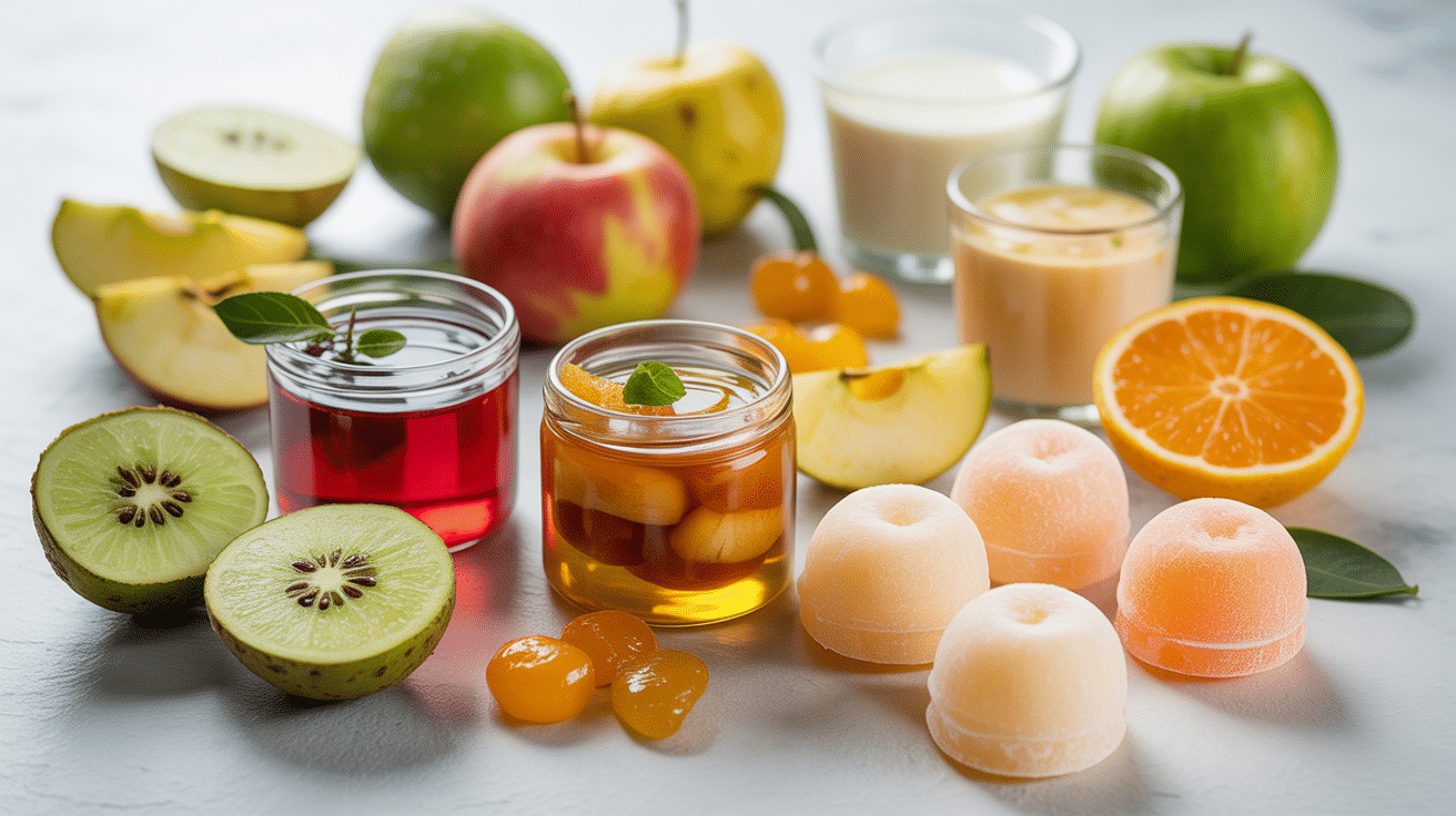 E440 halal ingrédients confitures bonbons