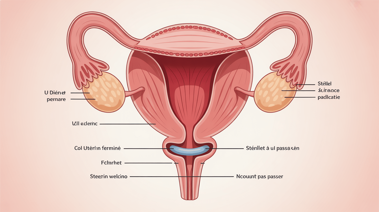 échec pose stérilet col fermé col utérus fermé stérilet bloqué