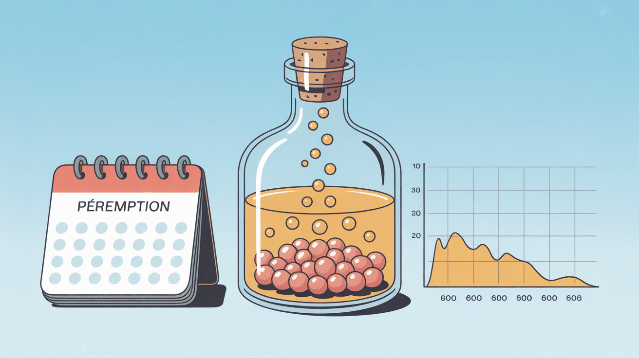 Dégradation gel hydroalcoolique périmé évaporation date