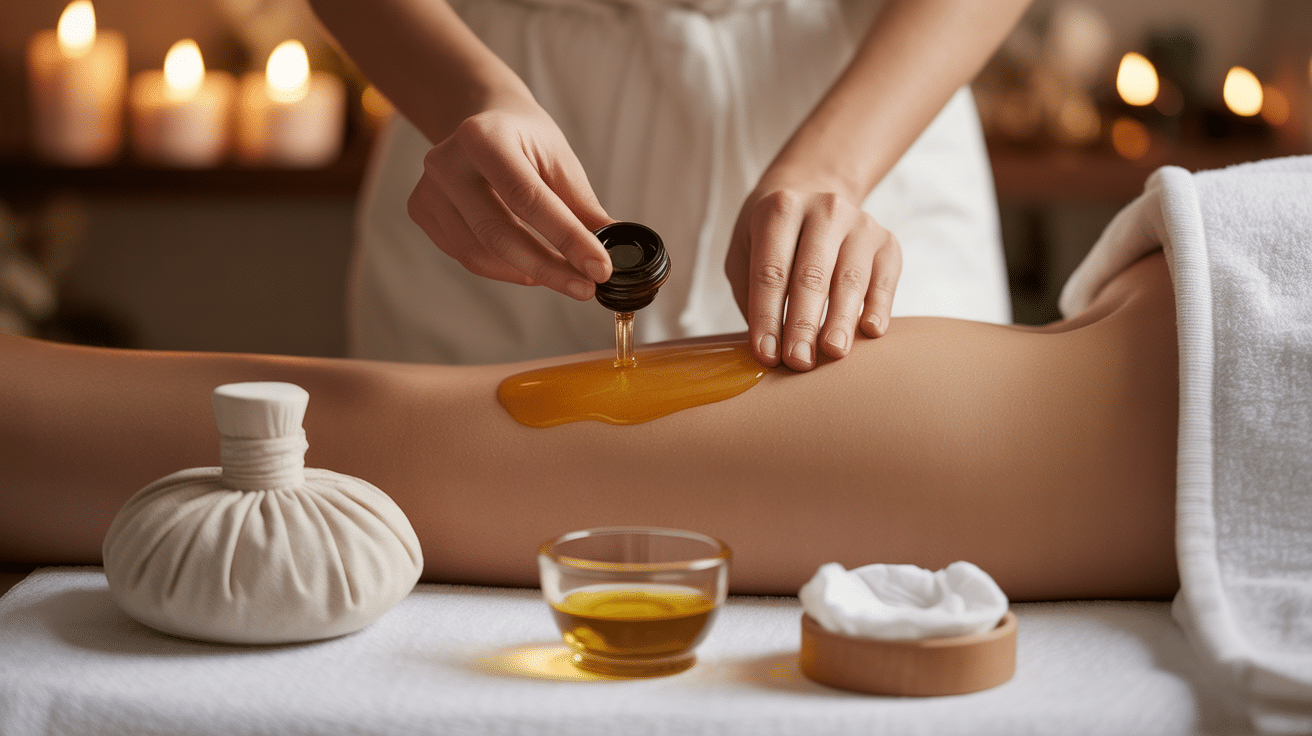 huile de ricin anti inflammatoire application sur articulation