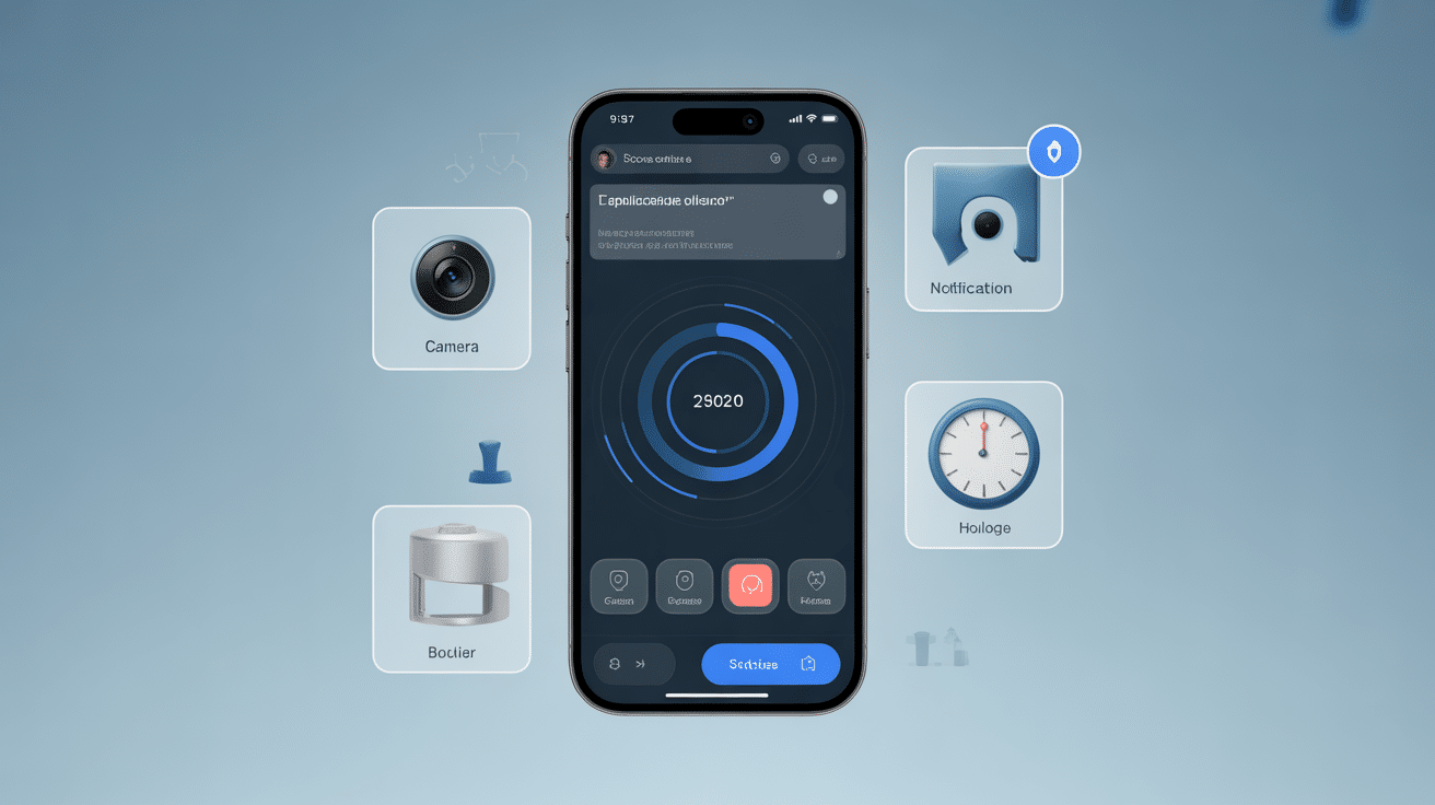 ima protect ou verisure application smartphone fonctionnalités