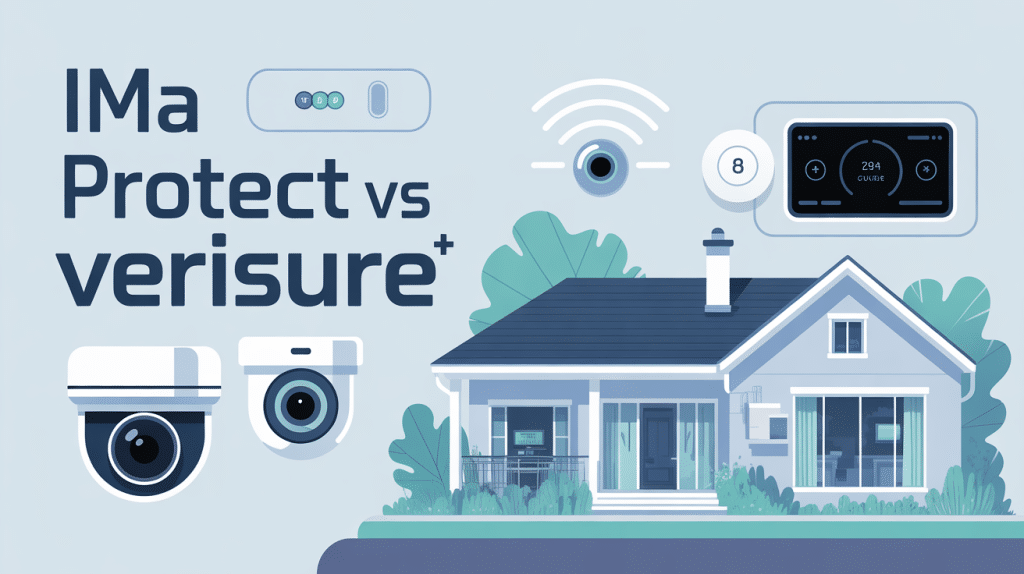 ima protect ou verisure système d'alarme maison connectée