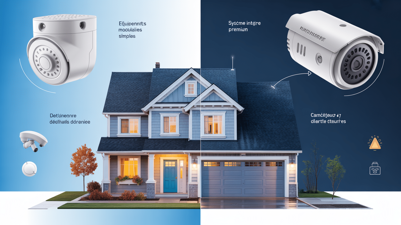 ima protect ou verisure comparaison équipements sécurité