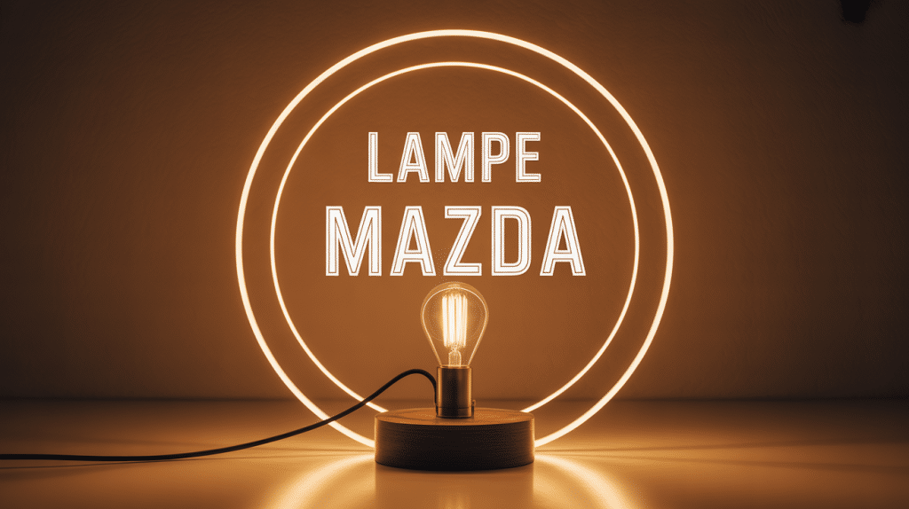 Lampe mazda ampoule à filament tungstène incandescent ambiance chaleureuse
