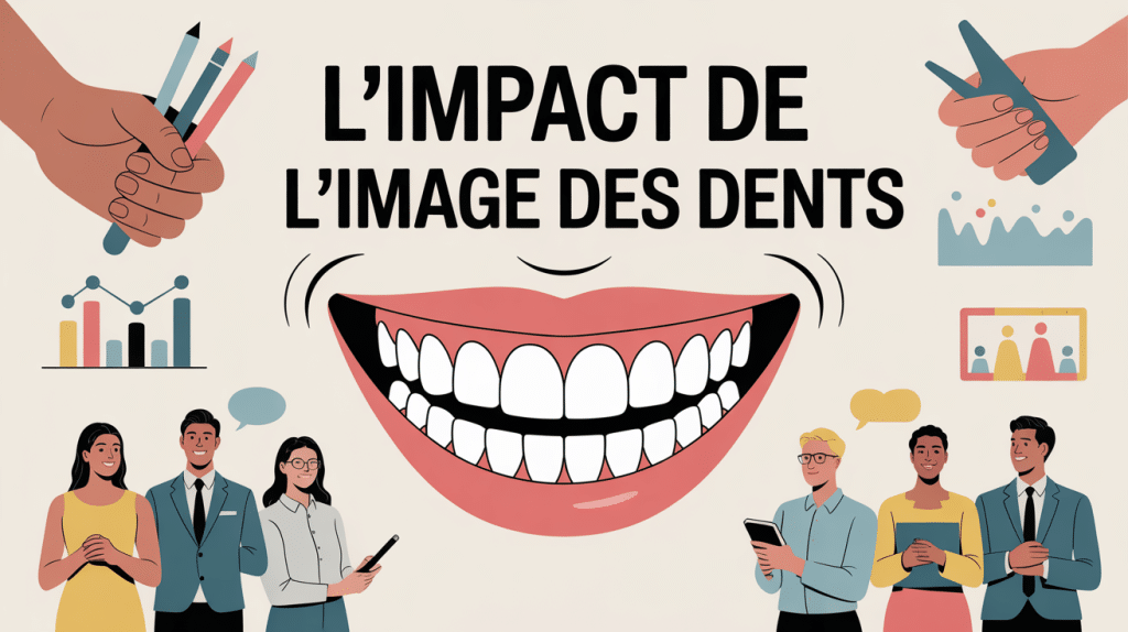 limage des dents succès sourire social professionnel