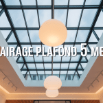 luminaire hauteur sous plafond 5m grand lustre élégant