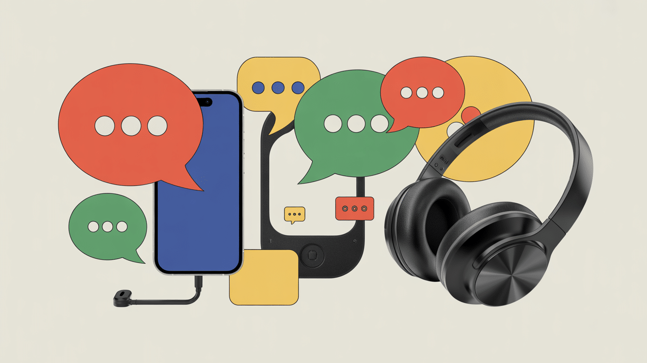 moshi moshi moshi appareils communication bulle dialogue