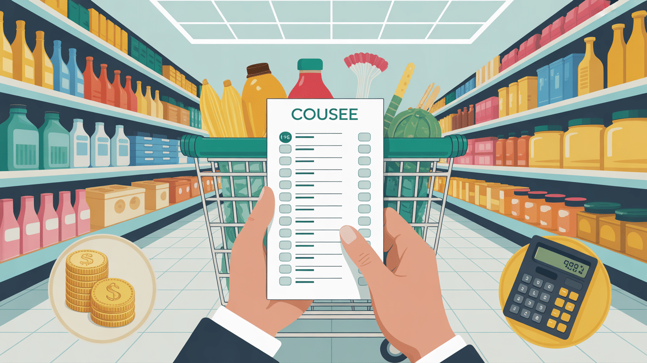 main tenant liste de courses à imprimer supermarché