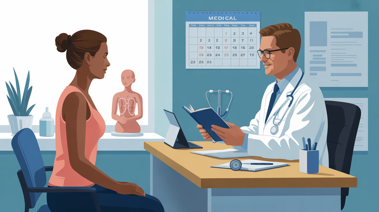 prelevement vag medecin patiente