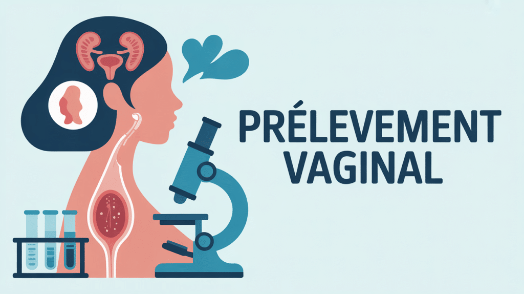 prelevement vag sante femme microscope