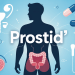 schéma prostid système urinaire avec zone pelvienne