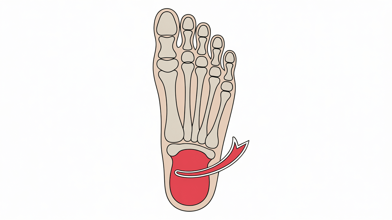 Schéma quintus varus traitement naturel déviation cinquième orteil