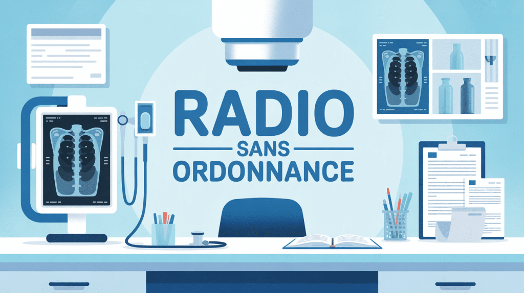 illustration centre médical radio sans ordonnance
