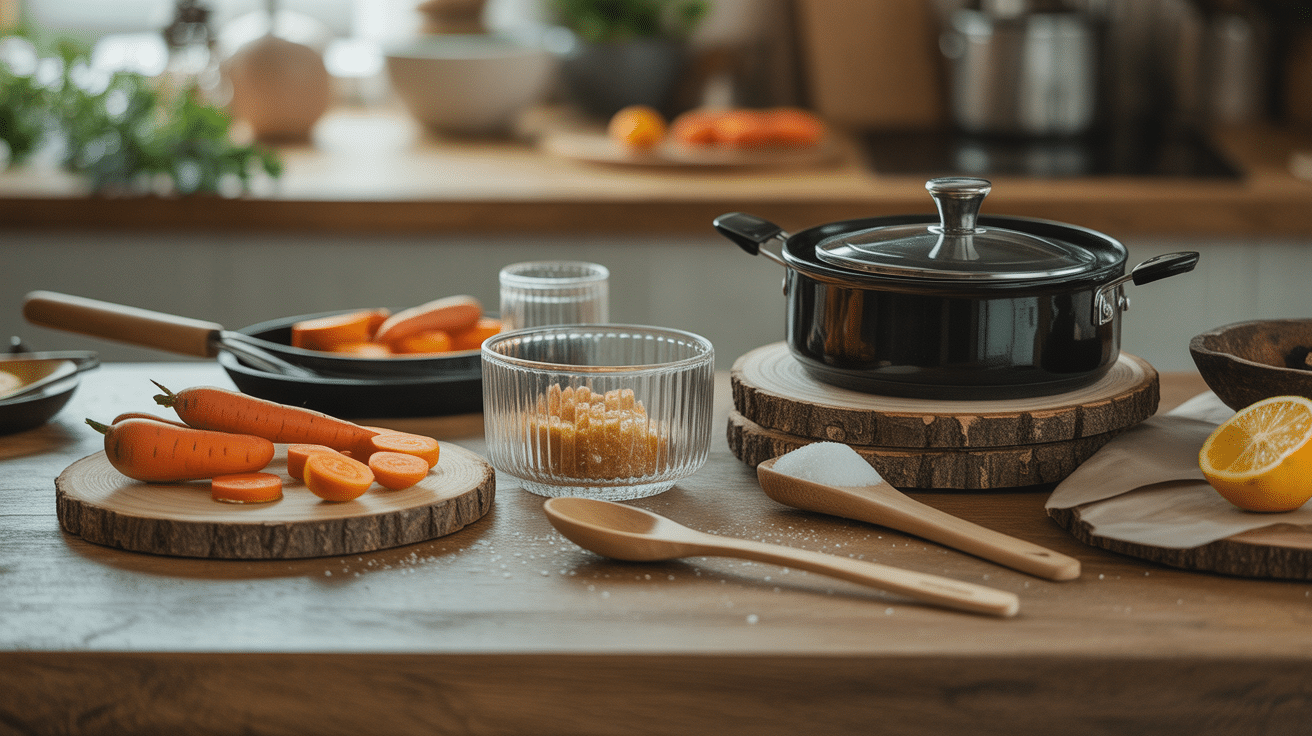 preparation sirop de carotte cuisine artisanale