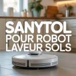 sanytol pour robot laveur sur sol propre
