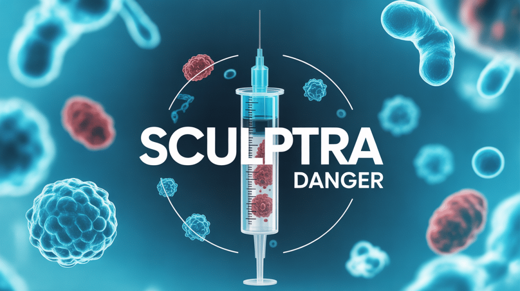 sculptra danger illustration seringue sécurité