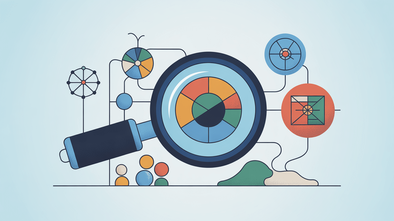 Loupe symboles m.k.d.e méthode origine