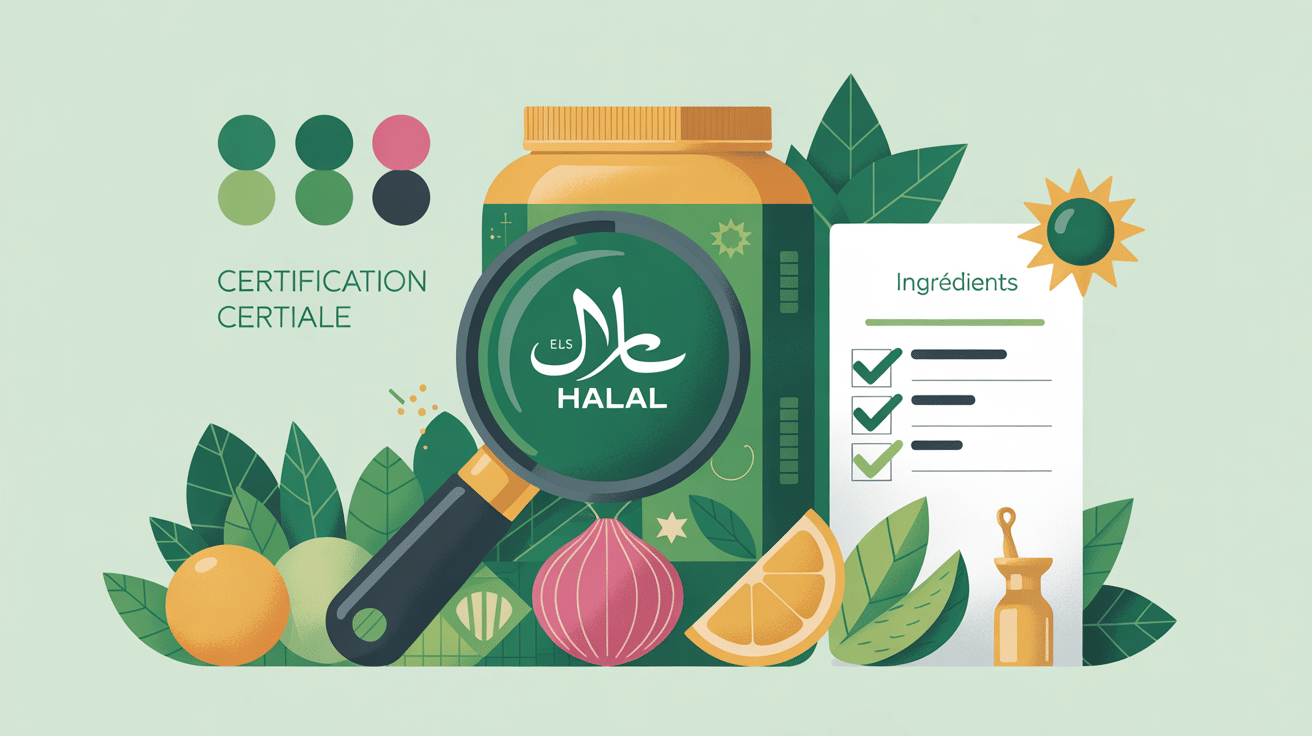 Vérification emballage certification halal sorbitol