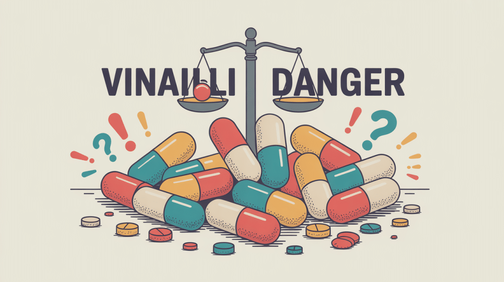 Vinali danger gélules balance interrogation