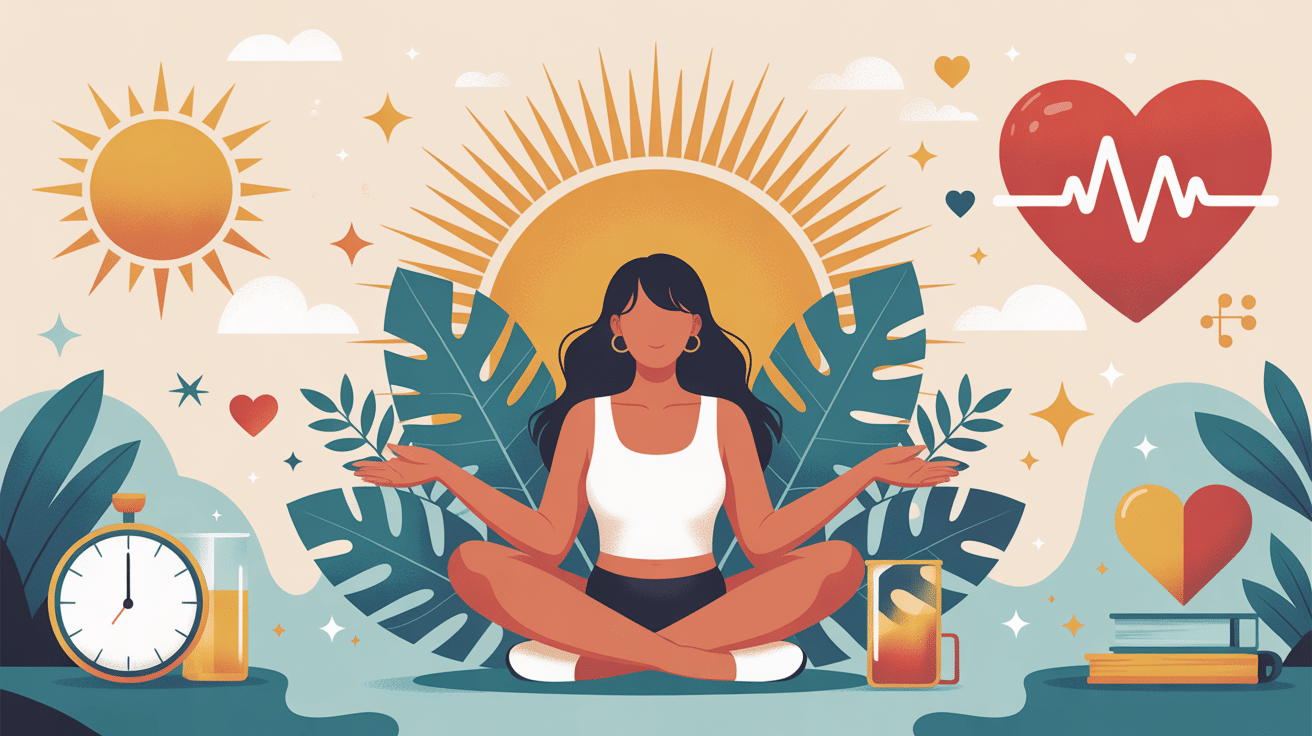 baisser taux de cortisol visuel bien-être naturel