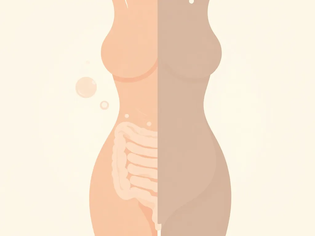 ballonnement ou grossesse illustration symptômes digestifs