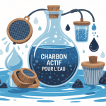 charbon actif eau avis scientifique illustration filtre