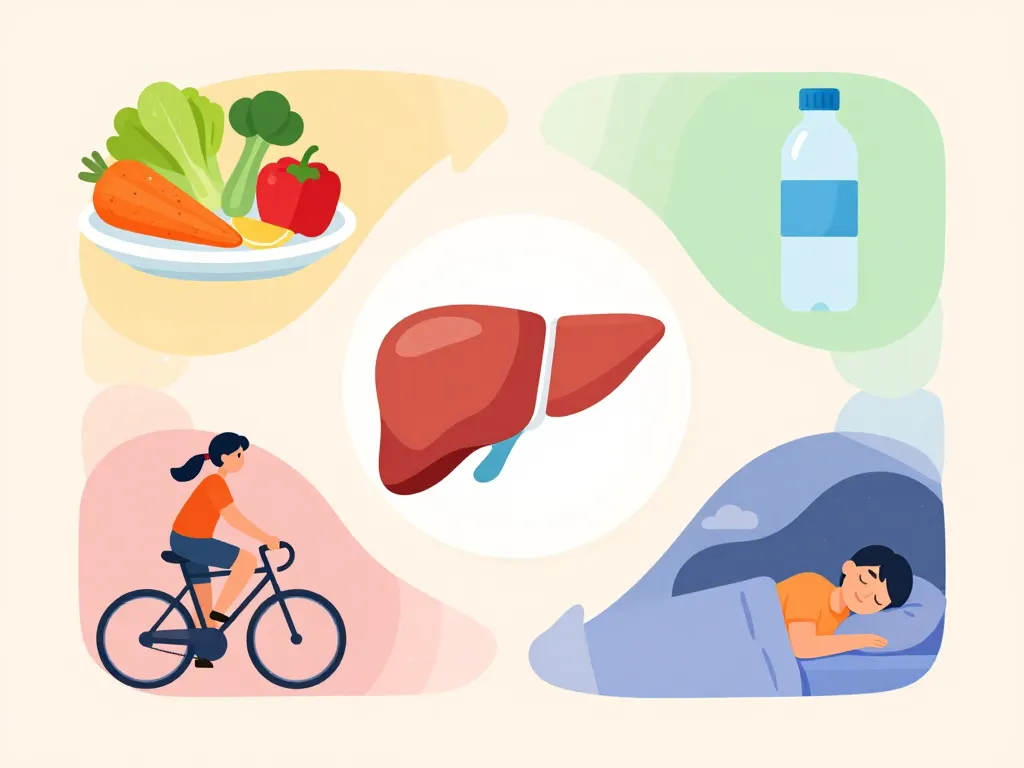 détoxifiant pour le foie habitudes quotidiennes saines