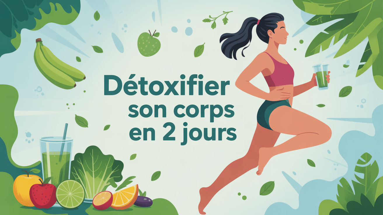 illustration detoxifier son corps en 2 jours saine et revitalisante
