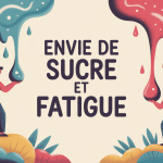 illustration envie de sucre et fatigue ambiance douce