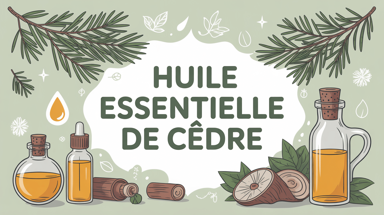 huile essentielle de cèdre danger illustration sécurité précaution