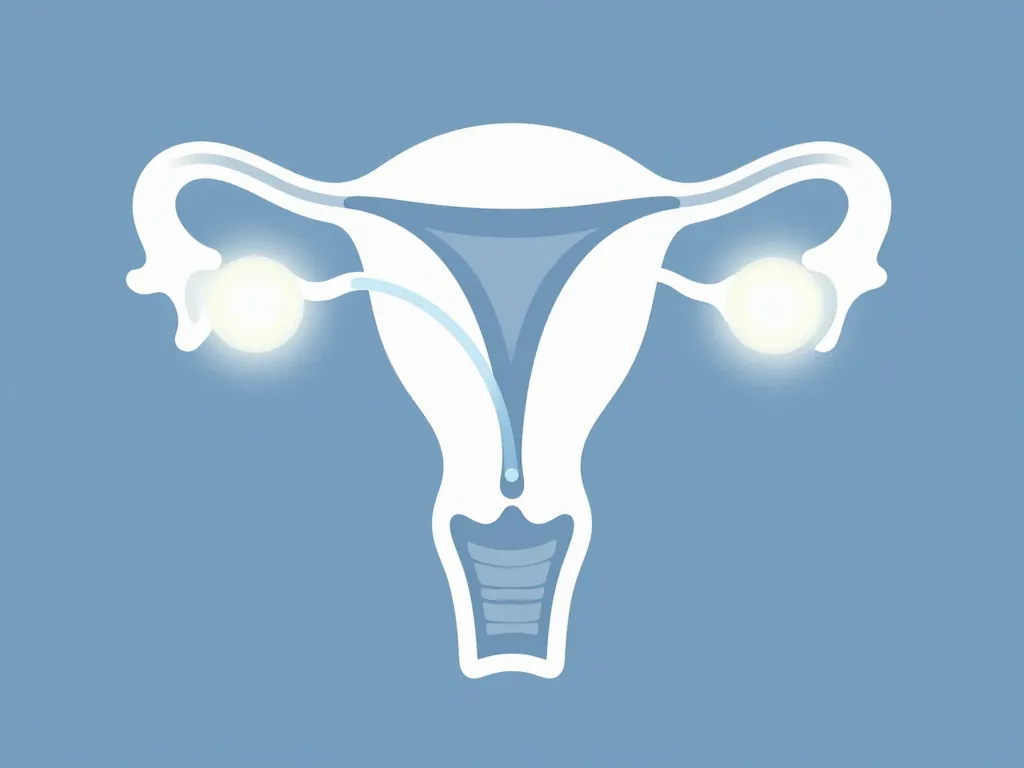 Schéma médical hystérosalpingographie douleur points sensibles