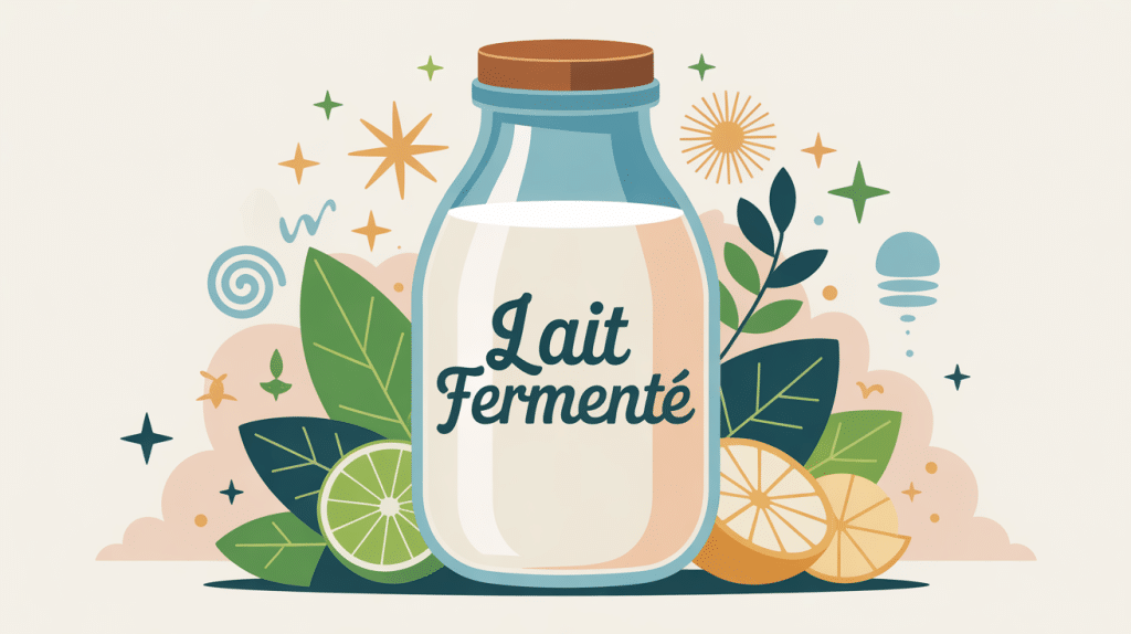 lait fermenté et perte de poids symbole fraîcheur digestion