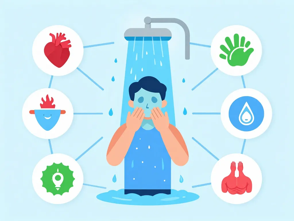 les 10 bienfaits de la douche froide explication effets positifs quotidiens
