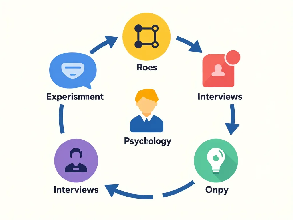Méthodes de recherche méthodologie en psychologie schéma conceptuel