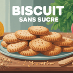 recette biscuit sans sucre assiette biscuits gourmands