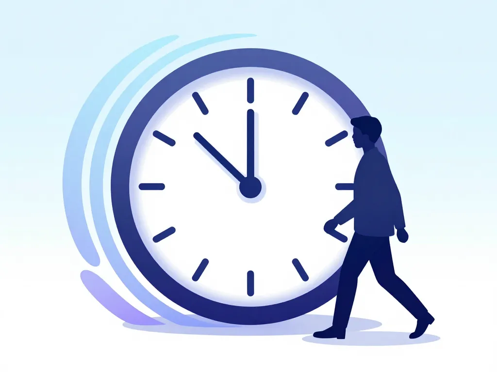 Symbolique 01h00 signification, horloge stylisée et énergie de transformation