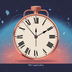 19h11 signification image horloge stylisée ambiance spirituelle
