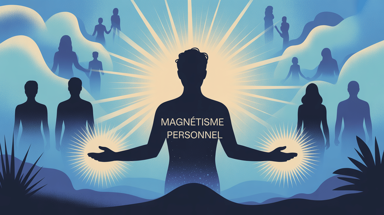 Illustration sur comment savoir si on a du magnétisme, énergie des mains