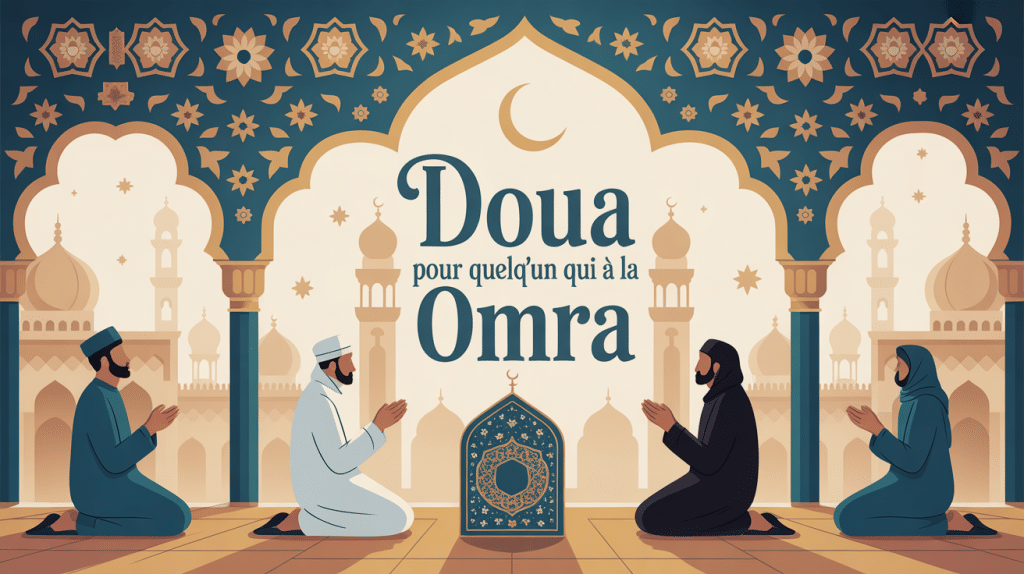 doua pour quelqu' un qui va à la omra illustration principale spirituelle