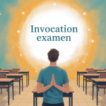 invocation examen illustration rituel spirituel étudiant