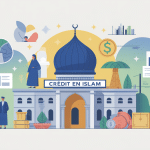 Illustration des crédit en islam, équilibre finance islamique