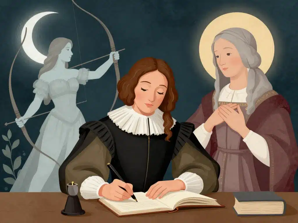 Illustration origine historique Diane en Anne et Anne en Diane puisse être