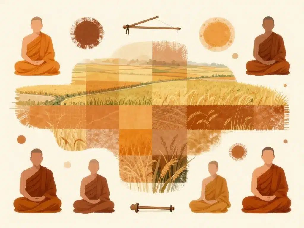 Origine et sens de la tenue bouddhiste