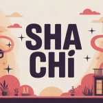 Illustration sha chi feng shui énergie agressive maison