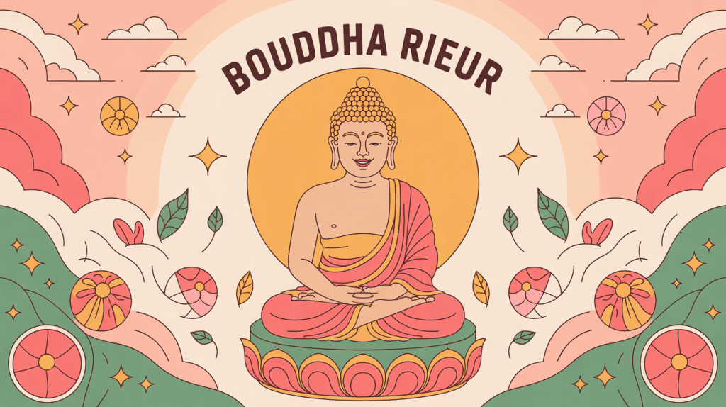signification du bouddha rieur illustration bonheur prospérité
