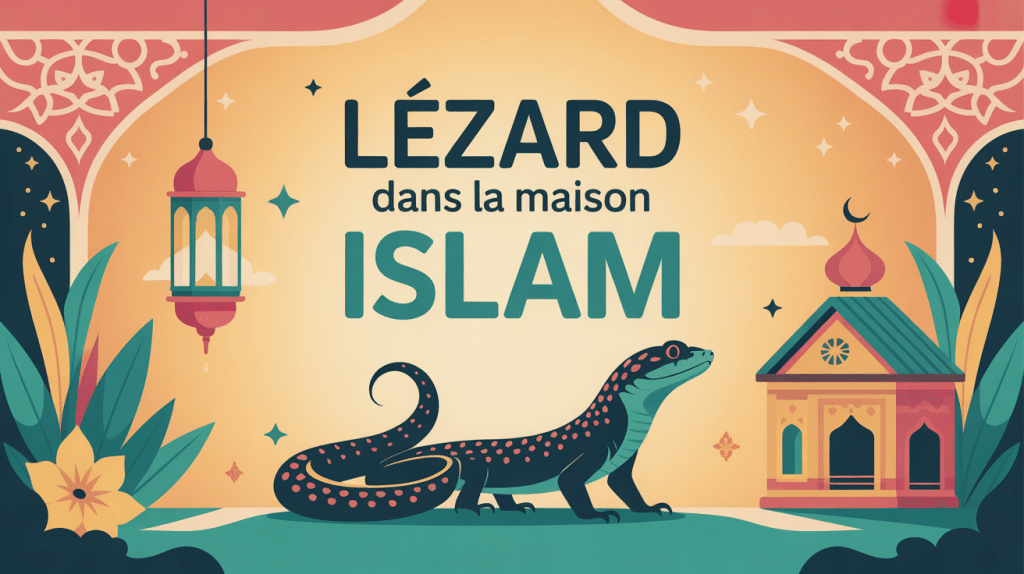 Signification lézard dans une maison en islam illustration maison sereine