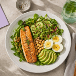 1 repas par jour combien de kilos perdus, plat unique saumon avocat salade