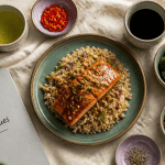 aliments brûle graisse saumon quinoa thé vert