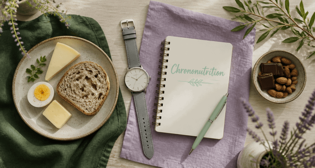 avis sur la chrononutrition repas sur table zen