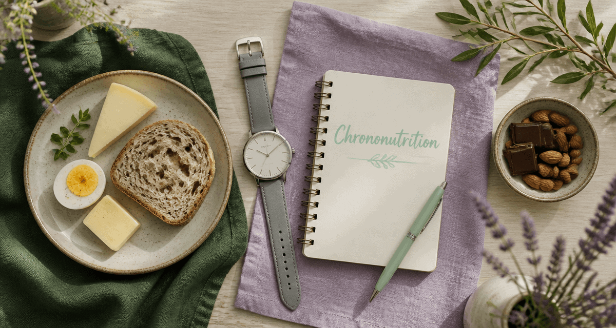 avis sur la chrononutrition repas sur table zen